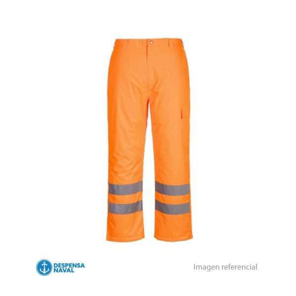 Pantalon Vial Naranjo Fluor T-XXL