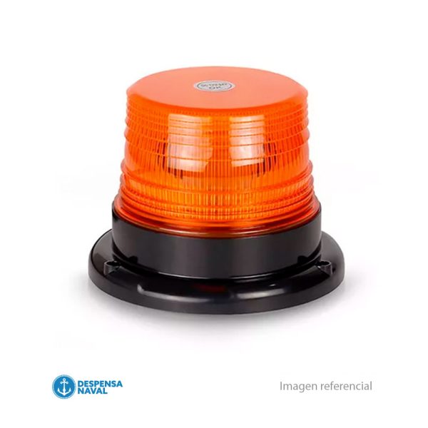 Baliza Ambar Apernable 12110V H120XD 148X82mm