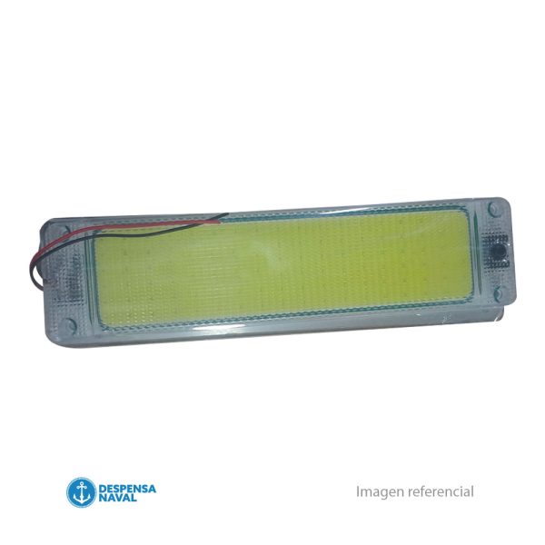 Barra Plafonier Led con Interruptor Apernable 250x60x12mm Bivoltaje