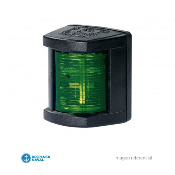 Estribor Verde 1mn Fusible Caja Negra IP54 10W 12V