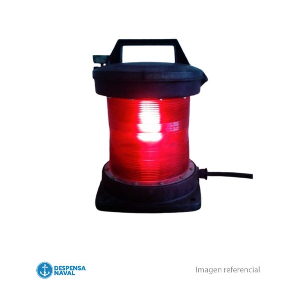 Farol de Navegación 21P Roja 360º 10V/24V Imagen Clara