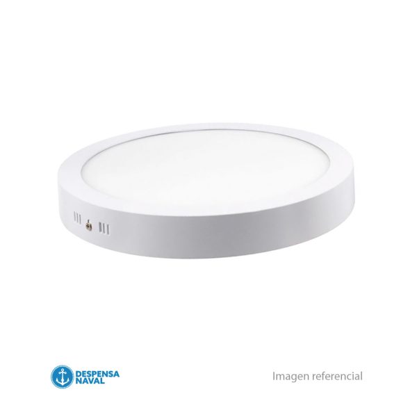 Panel Led Sobrepuesto Redondo 18W