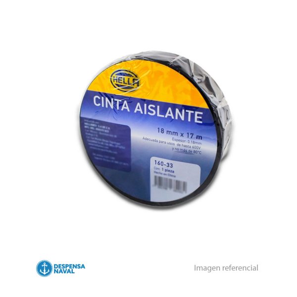 Cinta Aisladora Negra 18mmx17mt