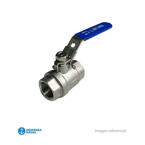 Valvula Bola 1/2 Inoxidable