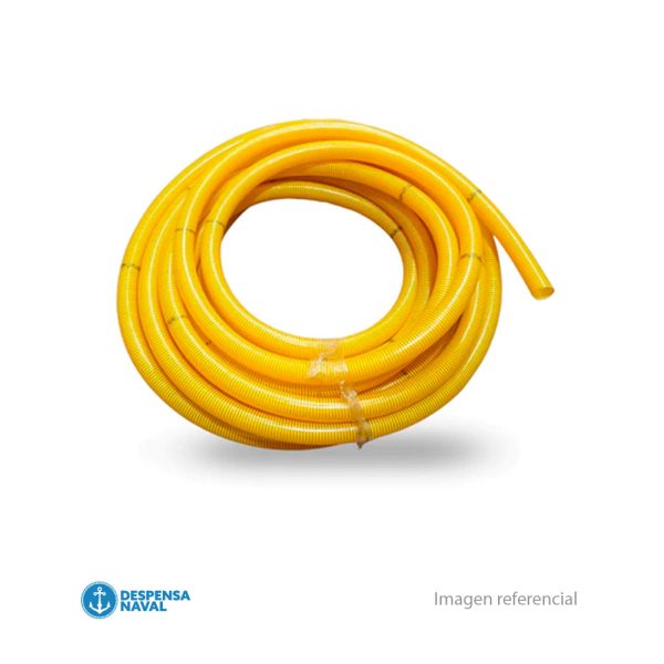 Manguera Corrugada Amarilla 32mm 1/2″