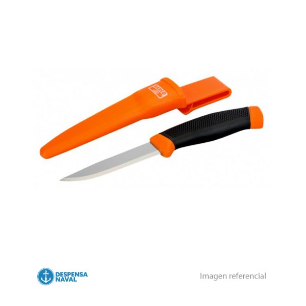 Cuchillo Acero Inoxidable Naranjo