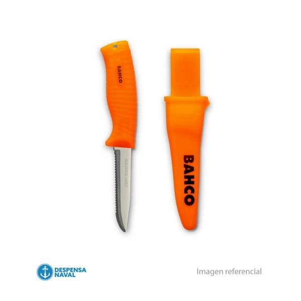 Cuchillo Acero Inoxidable con Sierra Naranjo