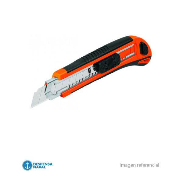 Cuchillo Cartonero Alma Metalico 6″