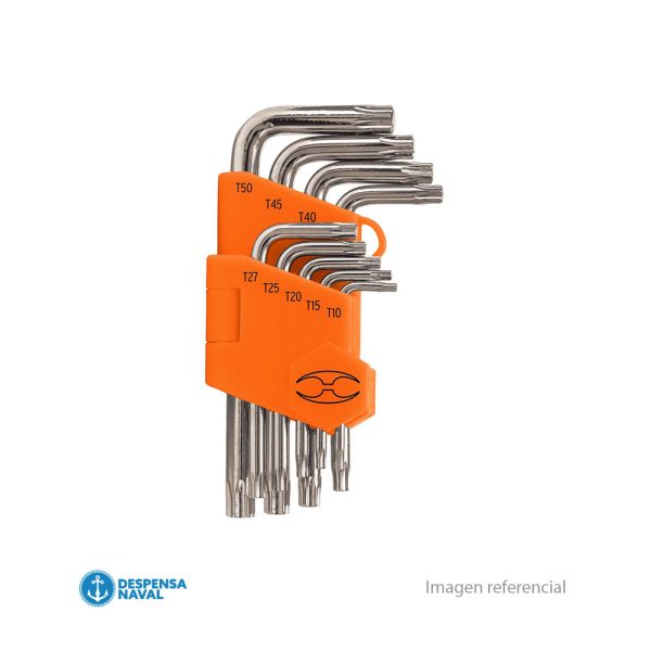 Juego 9 Llaves Torx Tipo “L”