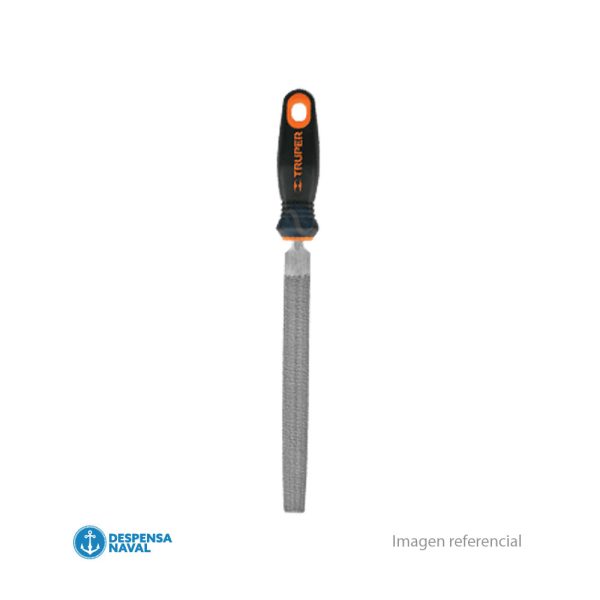 Lima Media Caña Bastarda 6″ con Mango