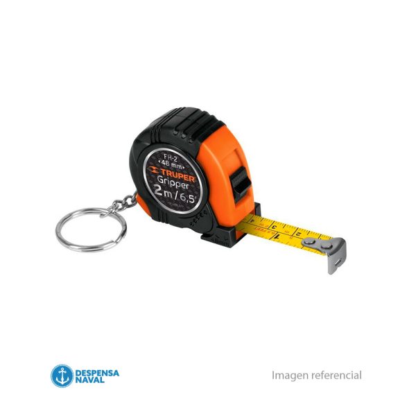 Flexometro Tipo Llavero 2mt FH+2