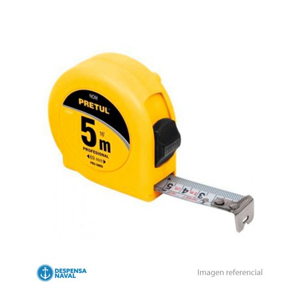 Hunicha de Medir Amarilla 5mt