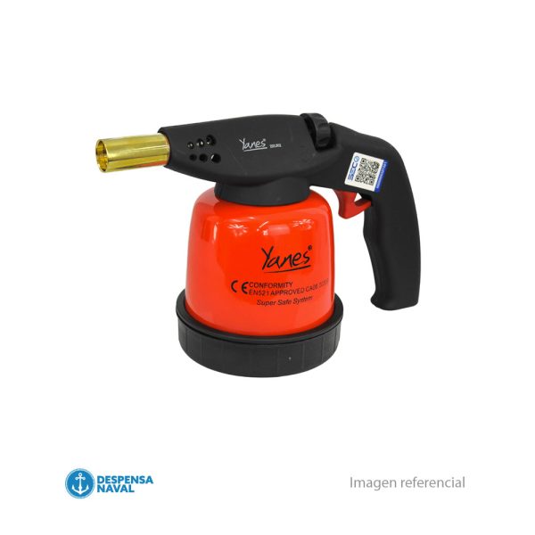 Soplete a Gas Cuerpo Metálico Prof-200 Rojo