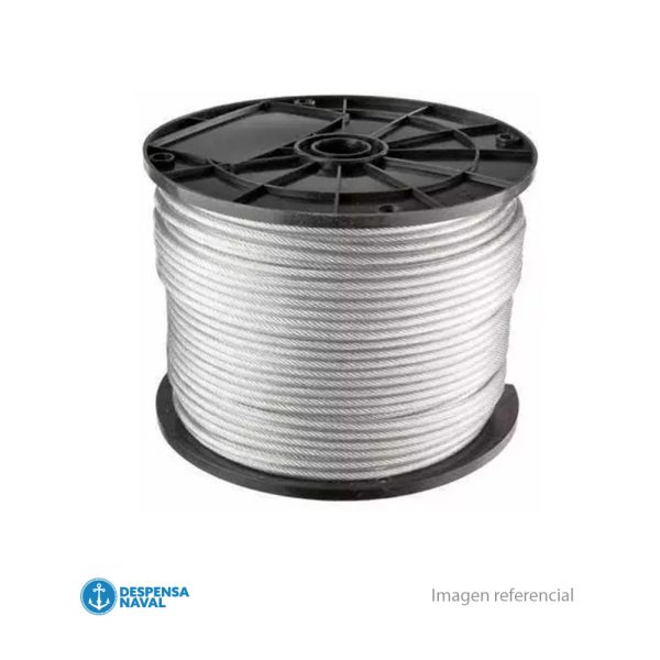 Cable de Acero Galvanizado Alma de Acero 6×7 2mm X 400mt