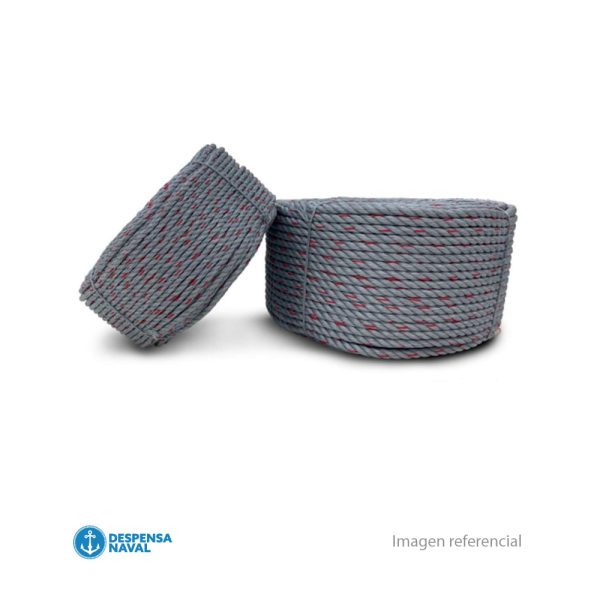 Cabo Poliproleno PP Danline Gris 8,0mm