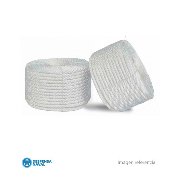Rollo Cabo Nylon Natural 10mmx220mt