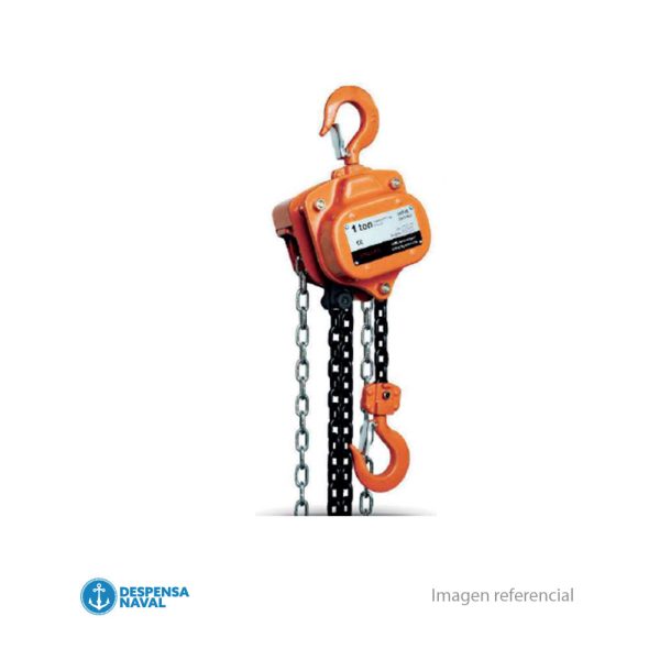 Tecle Cadena kit II 0,5 Tonelada – 3mt