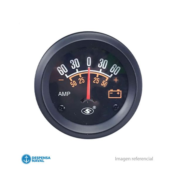 Amperimetro Electronico 24V 52mm