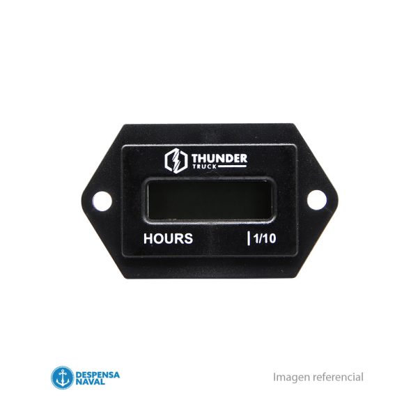 Horometro LCD Rectangular 5-90V