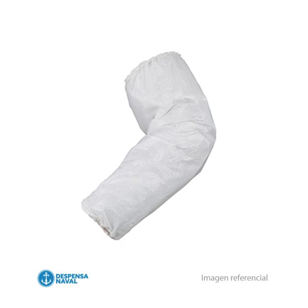 Manguilla Desechable Polie. Blanca (Bolsa 100 Un.)