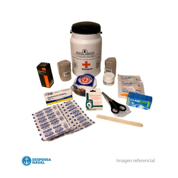 Botiquin Plástico Primeros Auxilios