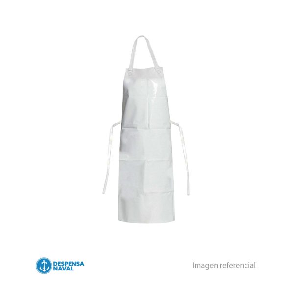 Pechera Blanca 100% Pvc Doble Faz 0.70 X