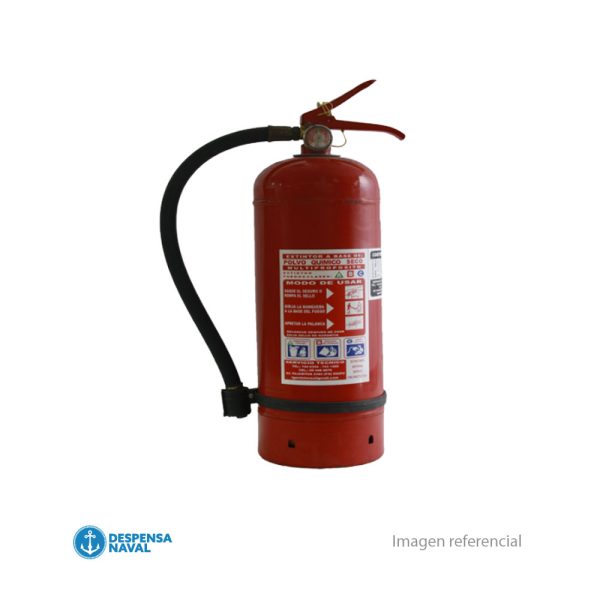 Extintor PQS ABC 6 Kg